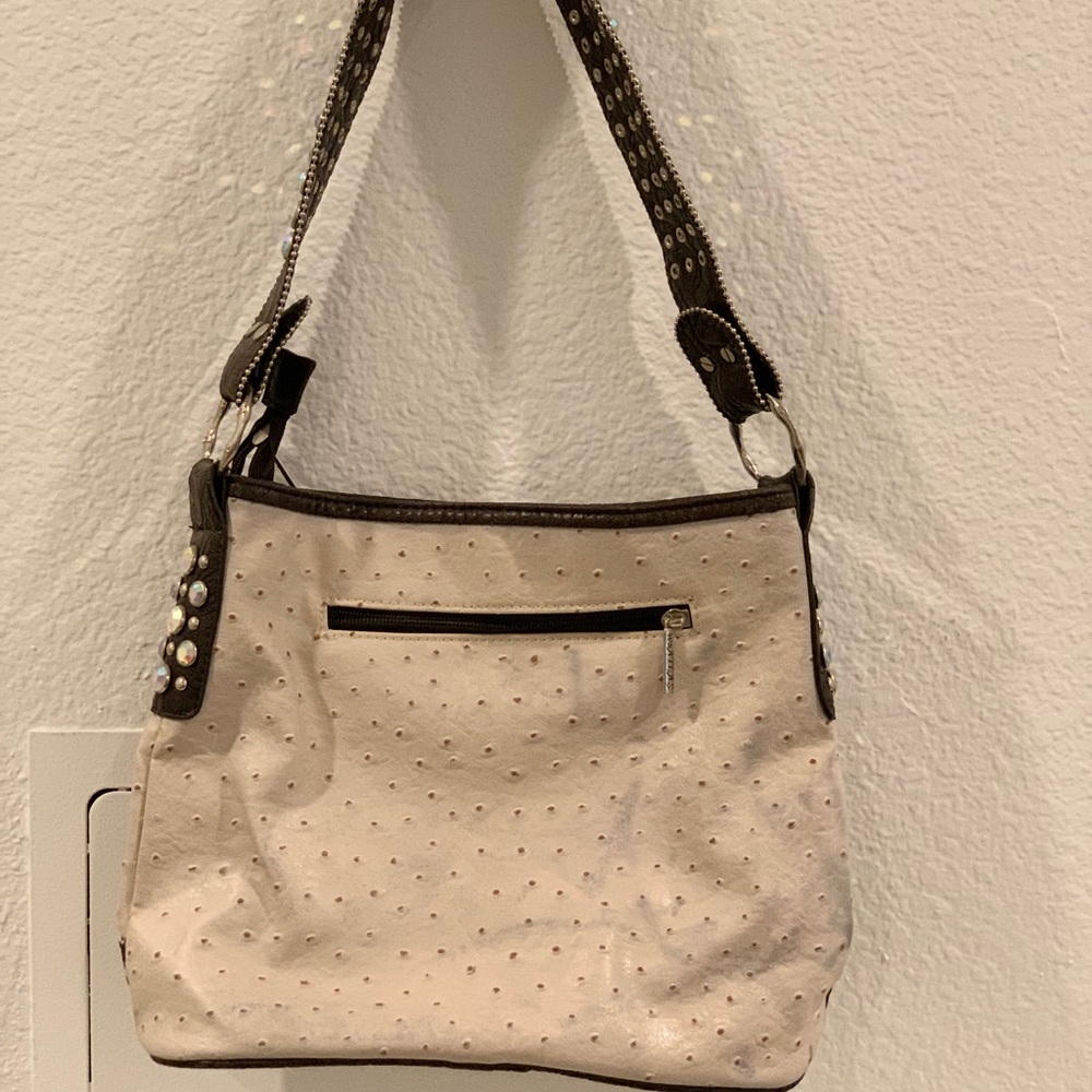 Country Rhinestone & Turquoise Shoulder Bag - Picture 4 of 5